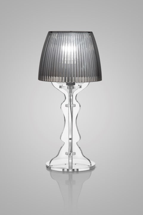 lampada tavolo LADY fumé