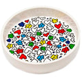 svuotatasche CUORI e FIORI