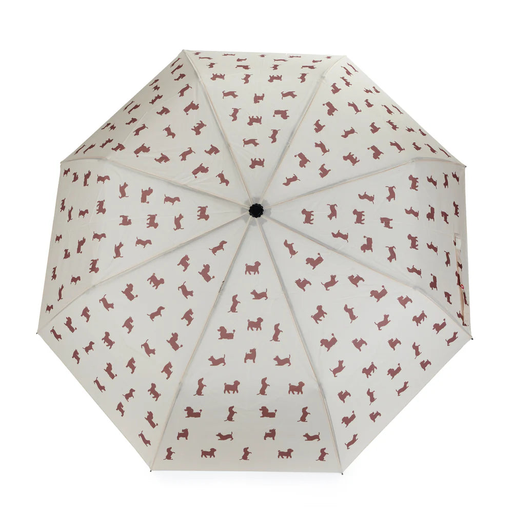 ombrello pieghevole CANE BEIGE