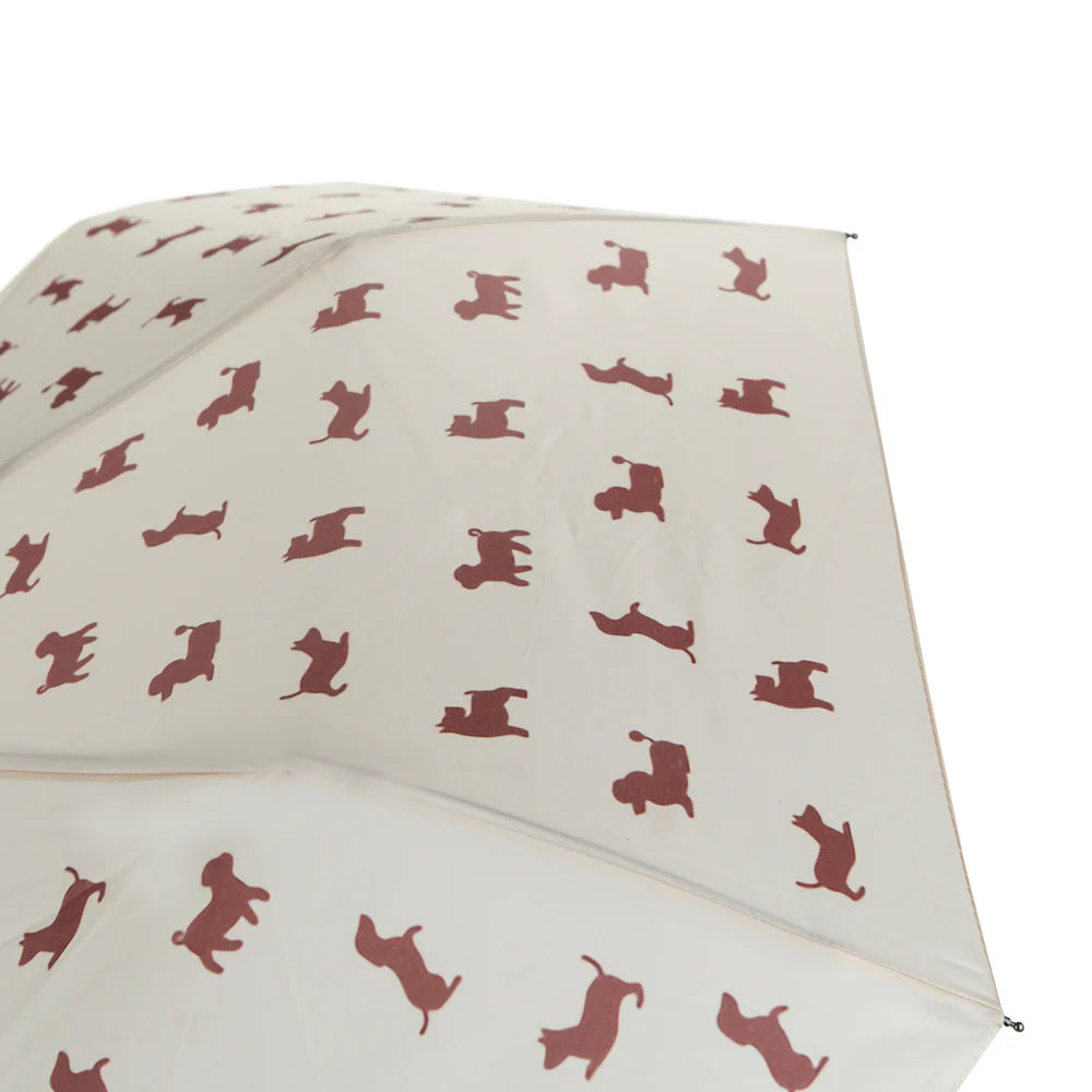 ombrello pieghevole CANE BEIGE