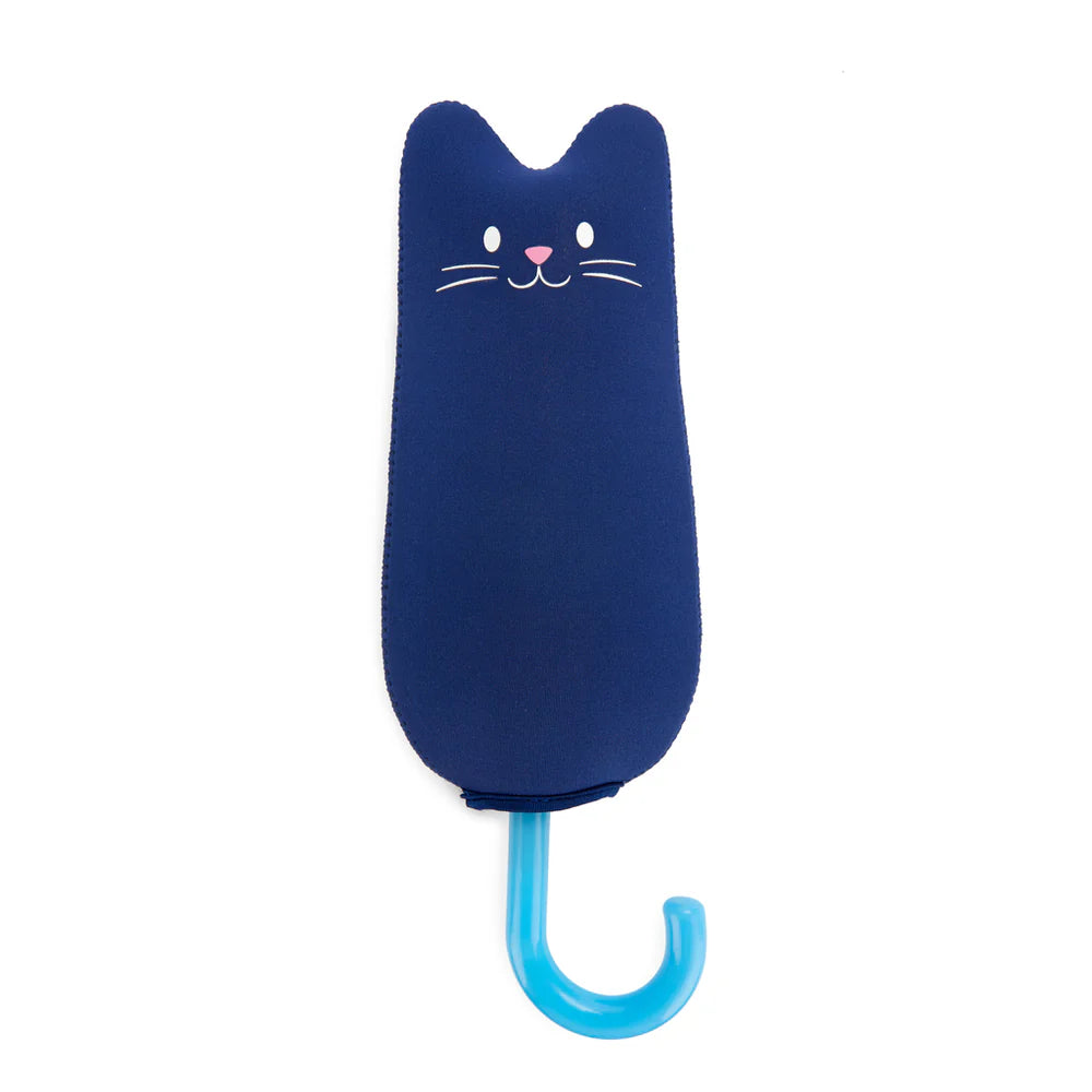 ombrello pieghevole GATTO BLU