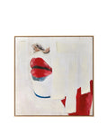 quadro VOLTO rosso