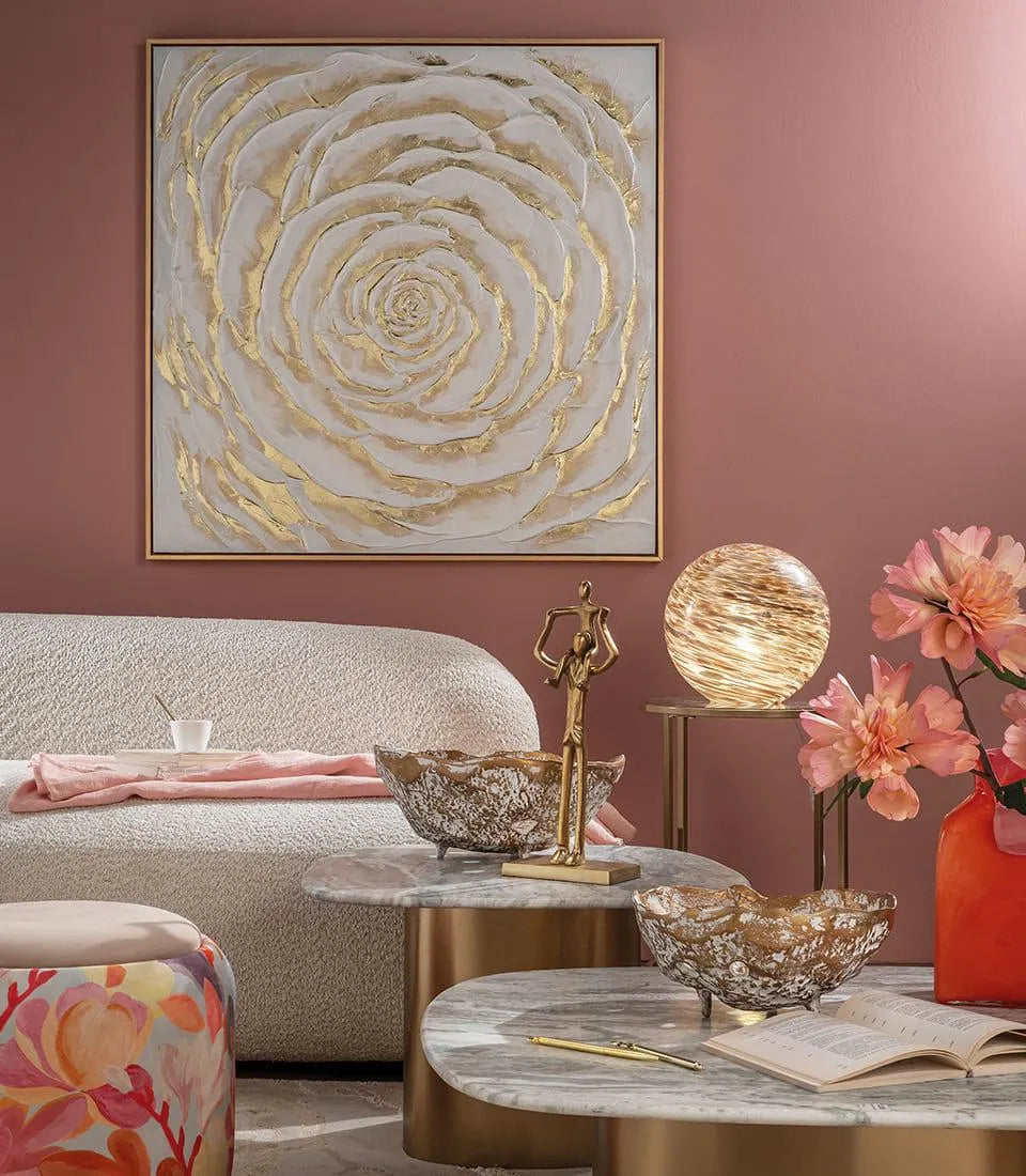 quadro ROSA ORO