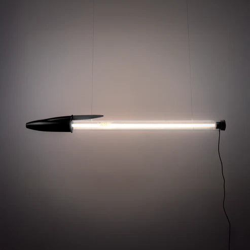 Seletti - lampada BIC nera