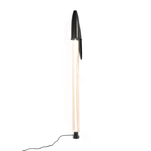 Seletti - lampada BIC nera