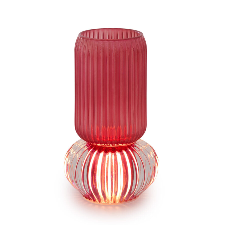 vaso LUMINOSO rosso