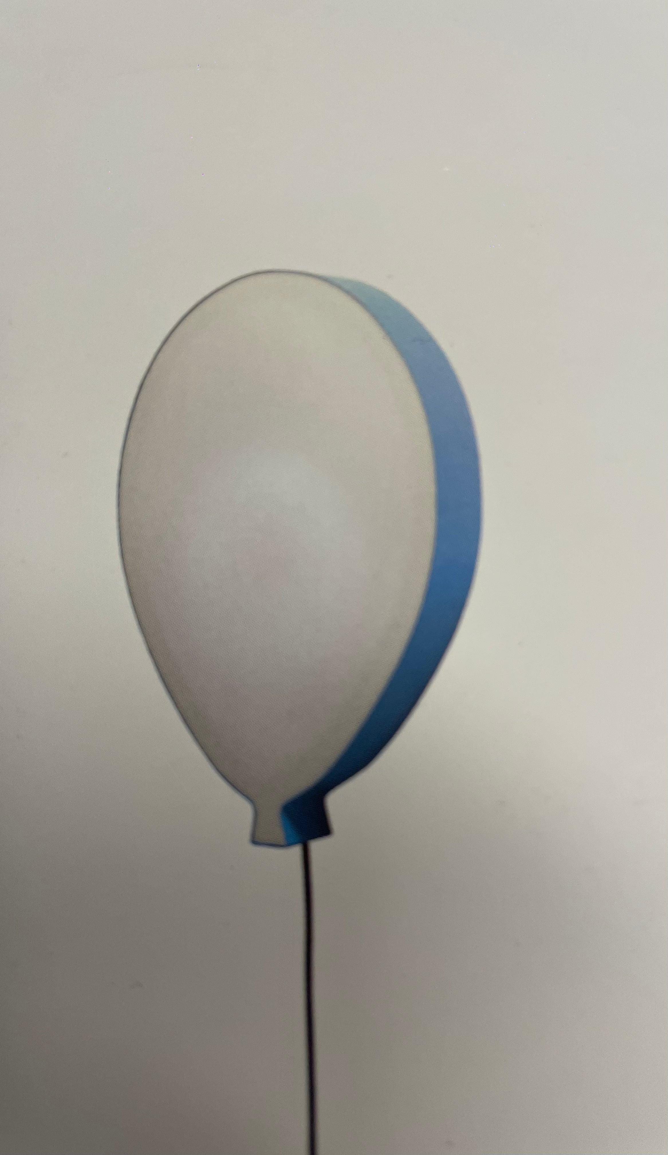 lampada BALLOON azzurra