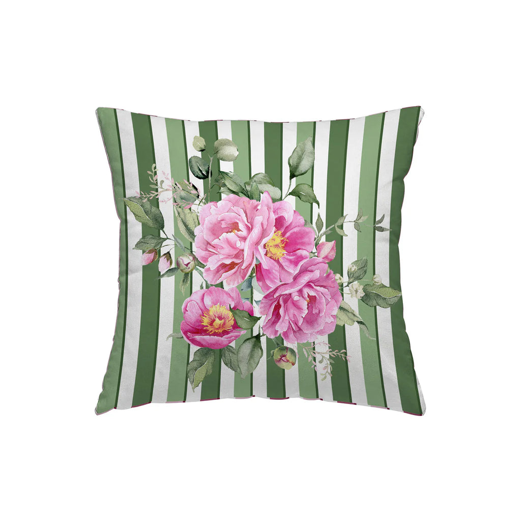 cuscino PEONIA righe