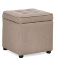 pouf contenitore DERRIK tortora