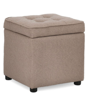 pouf contenitore DERRIK tortora