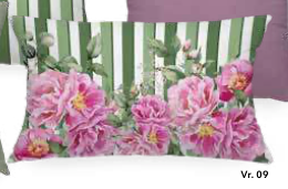 cuscino PEONIA righe