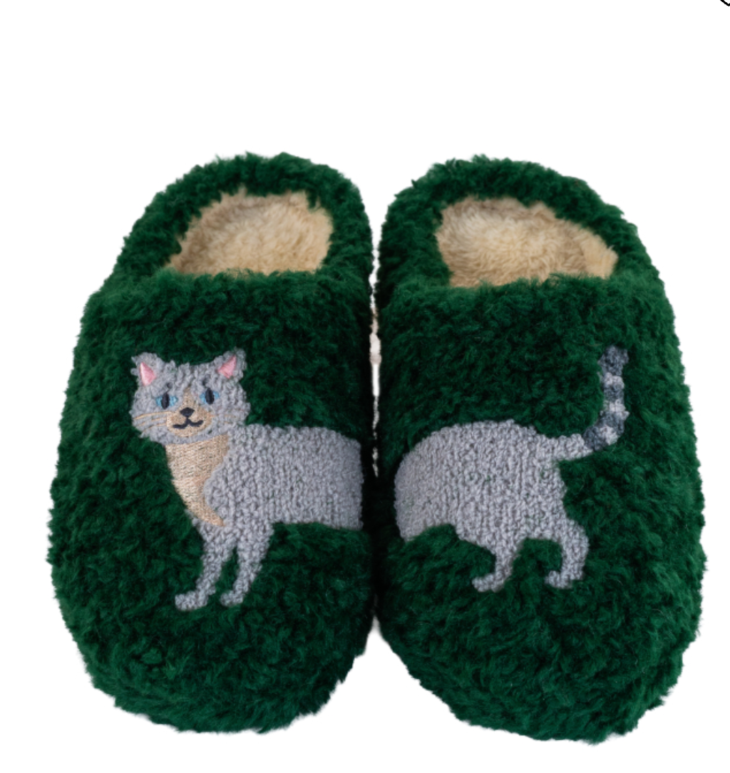 Pantofole decoro gatto S/M