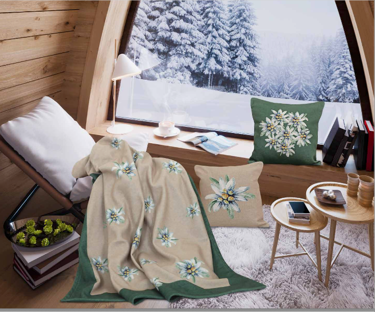 cuscino ALPINES verde