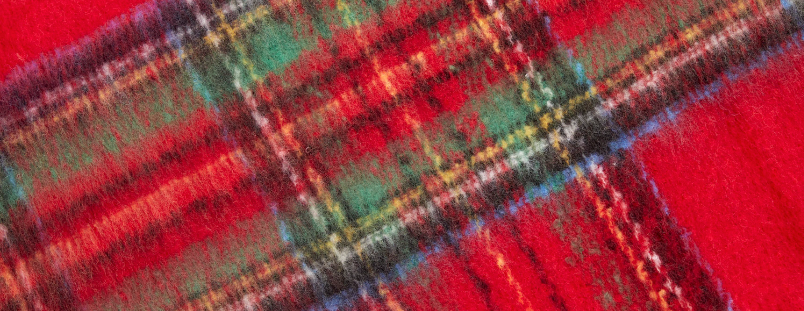 plaid ANKARA rosso