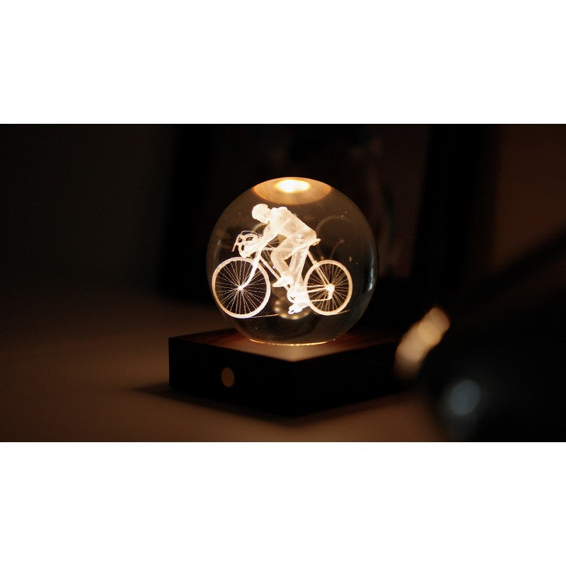 lampada CICLISTA