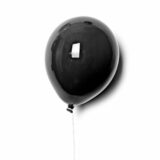decorazione BALLOON nero
