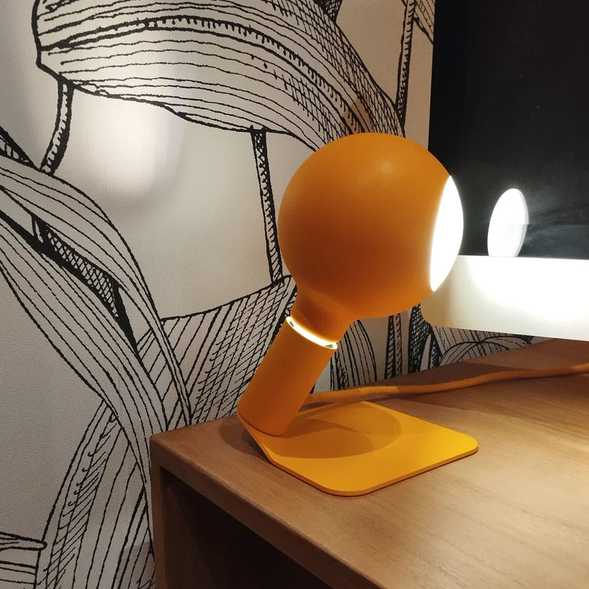 lampada tavolo IRIDE gialla