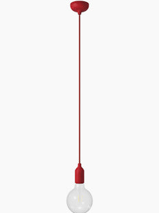 lampada sospensione SPINELLO rosso