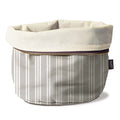 sacchetto pane WD571 righe grigio